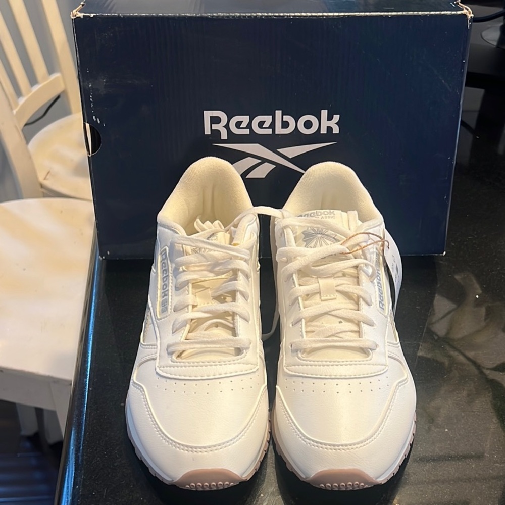 Reebok Classic White Sneakers- New in Box